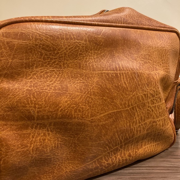 Three Star brown leather bag - Picture 3 of 10